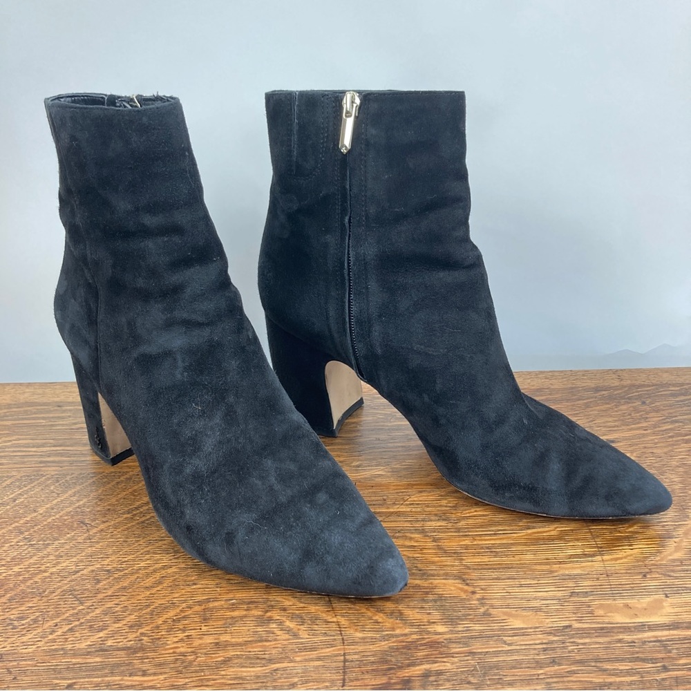 Sam Edelman SE Boutique Suede Ankle Booties GUC 11M